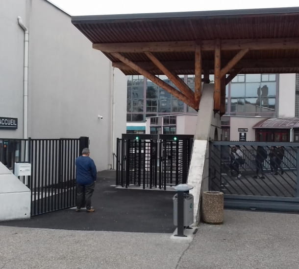 Sécurisation du lycée Albert Camus à Firminy (42)