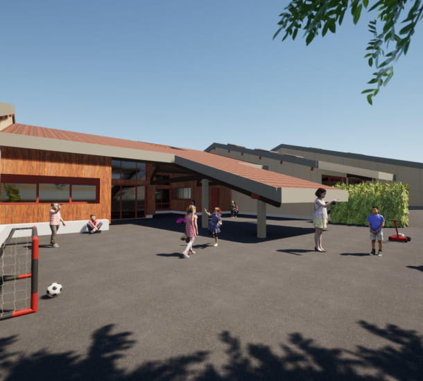 Rénovation énergétique de l’école “La Marelle” – Amplepuis (69)