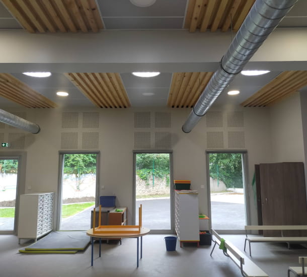 Extension de l'école maternelle de Lamartine à St Chamond (42)