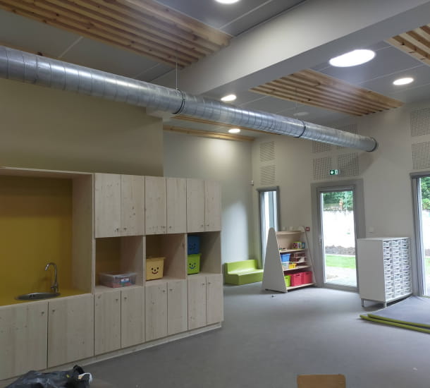 Extension de l'école maternelle de Lamartine à St Chamond (42)