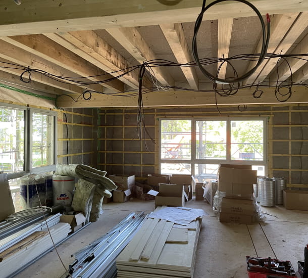 Construction d'un internat pour le lycée de Ressins