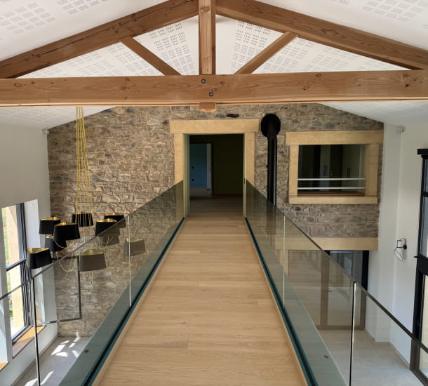 Rénovation et réaménagement d’un ancien corps de ferme – Larajasse (69)