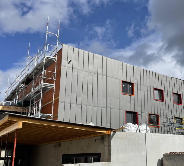 Extension internat & self – Lycée des Monts du Lyonnais – Chazelles-sur-Lyon (69)