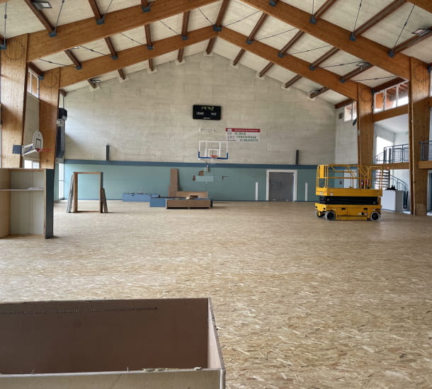 Rénovation thermique et extension – Salle des fêtes et gymnase – Saint-Romain-en-Jarez (42)